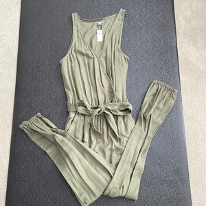 Brand new Army green jumpsuit from Aerie